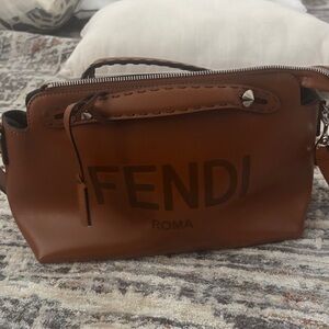 Fendi Tan Leather Tote